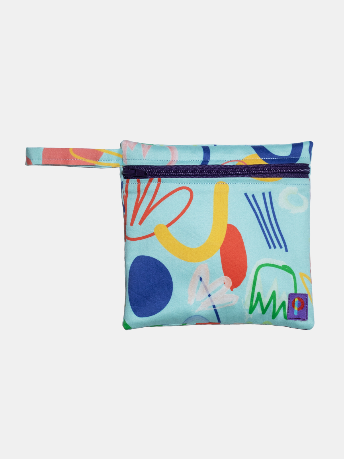 Bolsa Traços florais frente