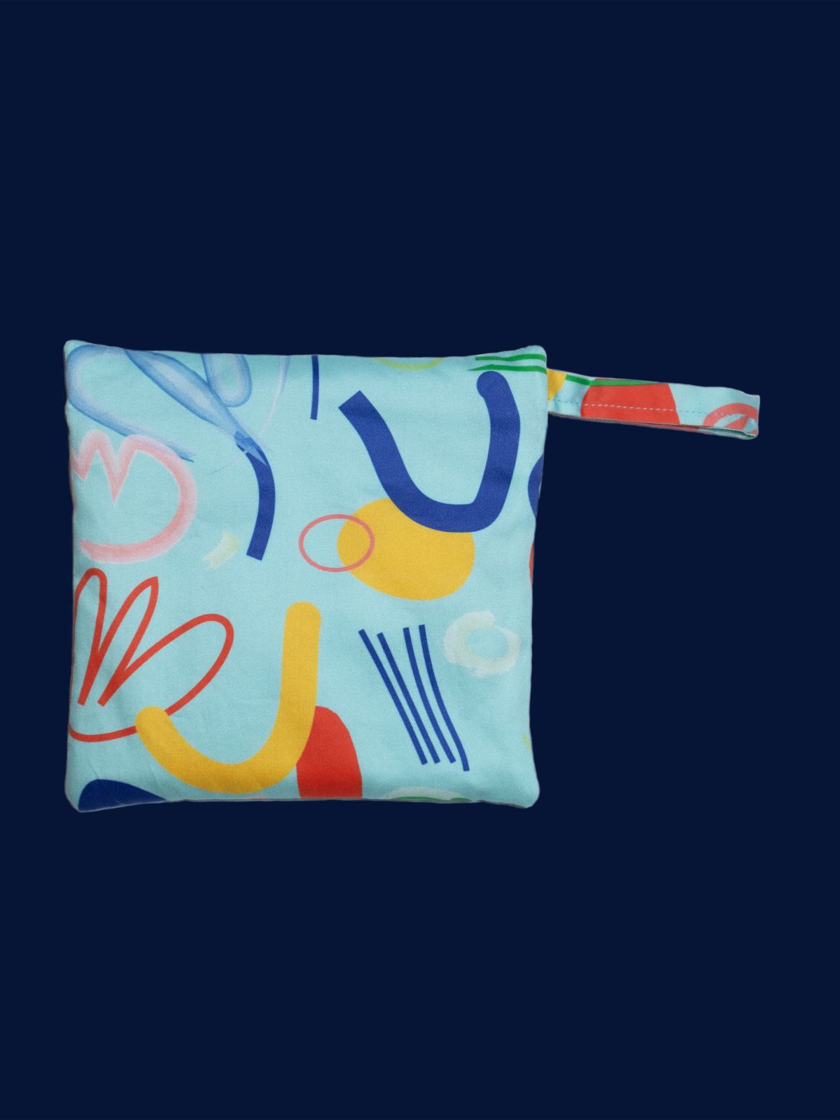 Bolsa Traços florais revés